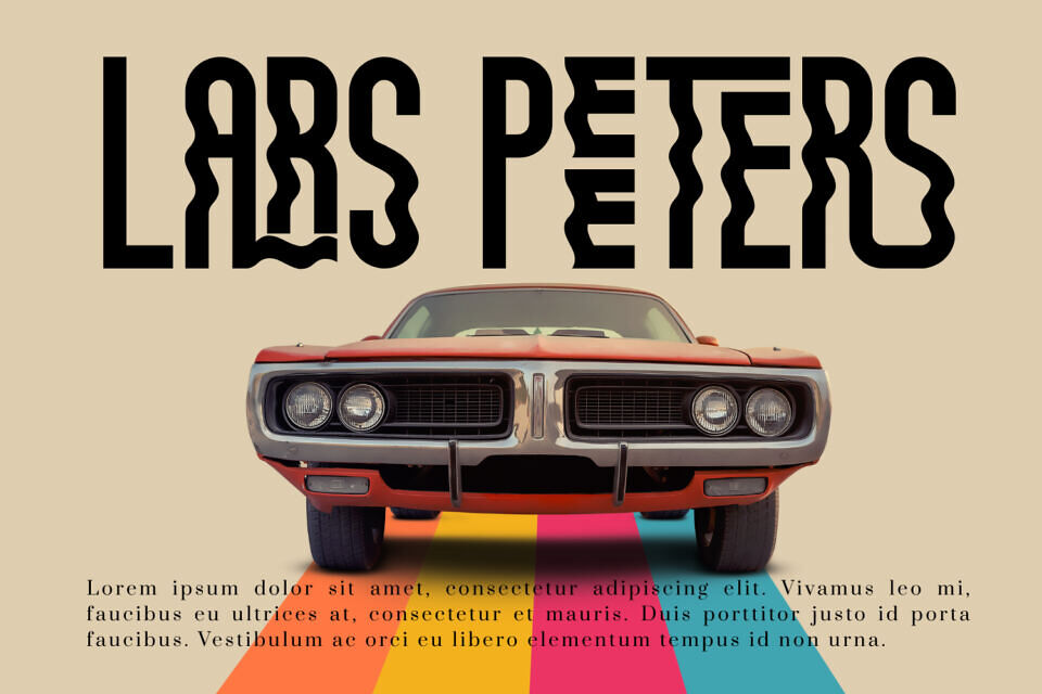 Theatrical Composition Font