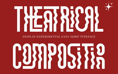 Theatrical Composition Font
