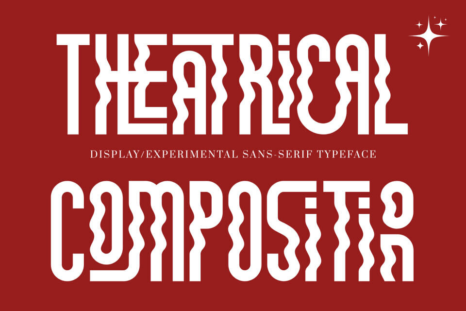 Theatrical Composition Font