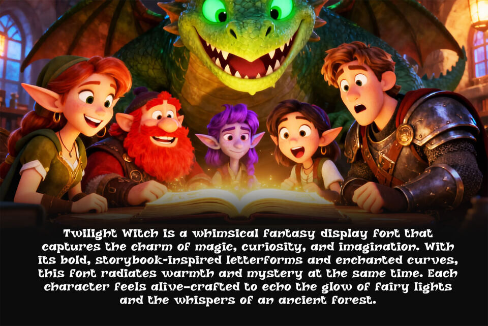 Twilight Witch Font