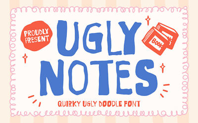 Ugly Notes Font