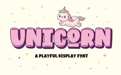 Unicorn Font