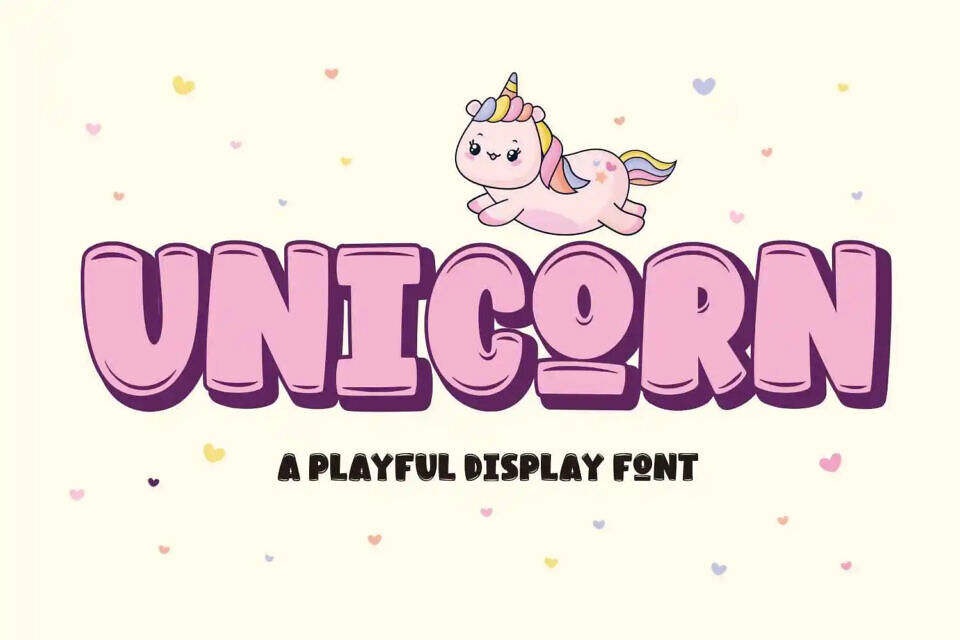 Unicorn Font