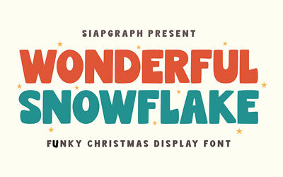 Wonderful Snowflake Font