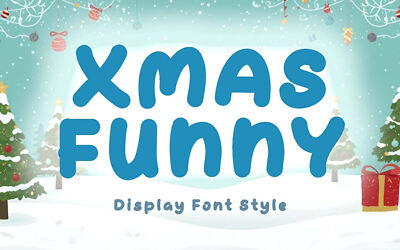 Xmas Funny Font