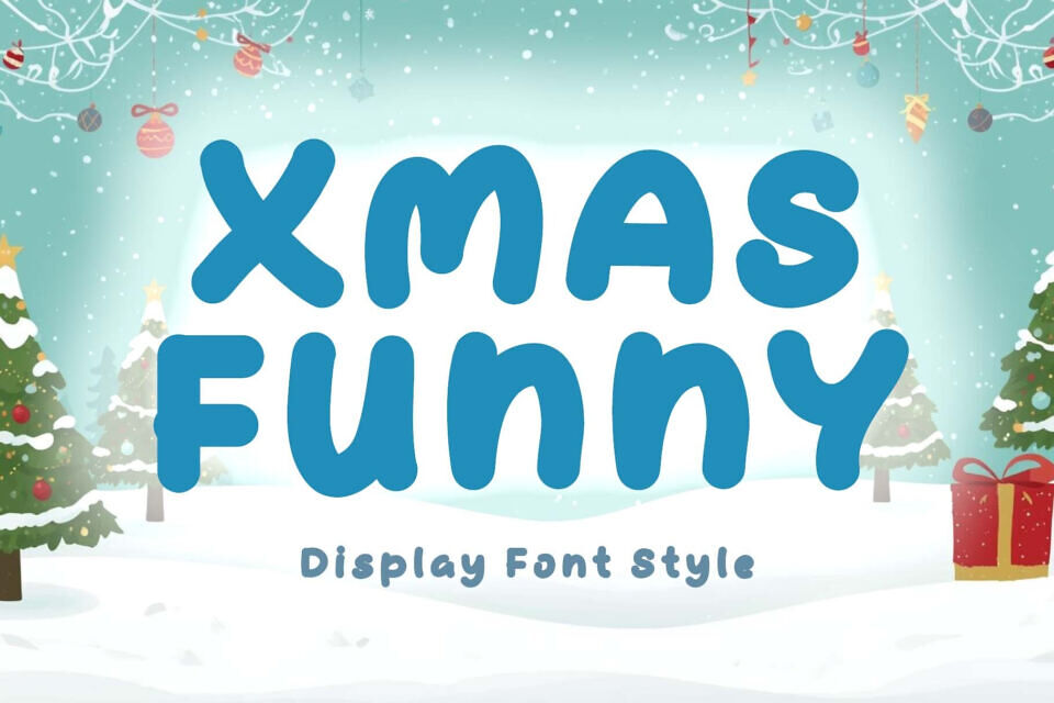 Xmas Funny Font