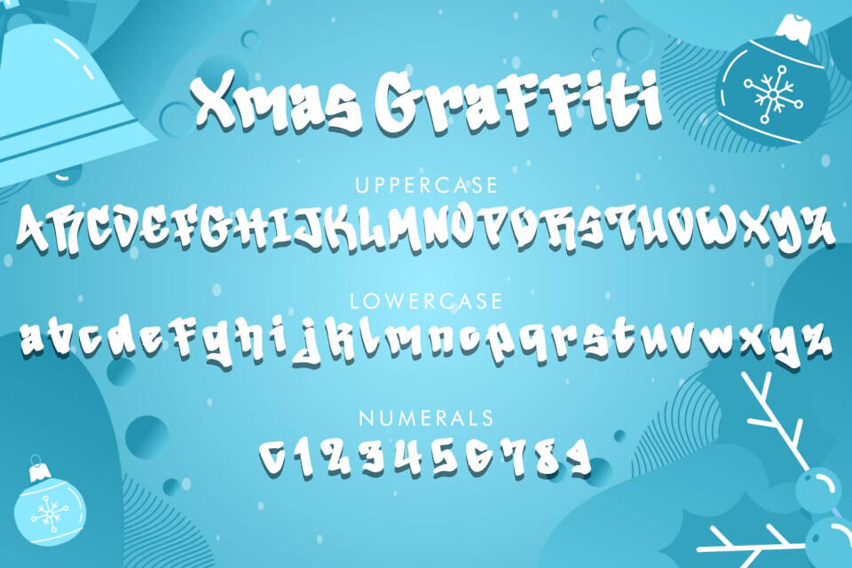 Xmas Graffiti Font