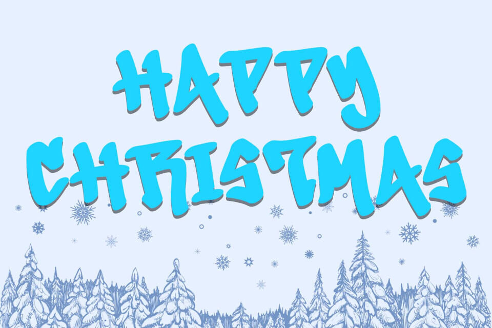 Xmas Graffiti Font