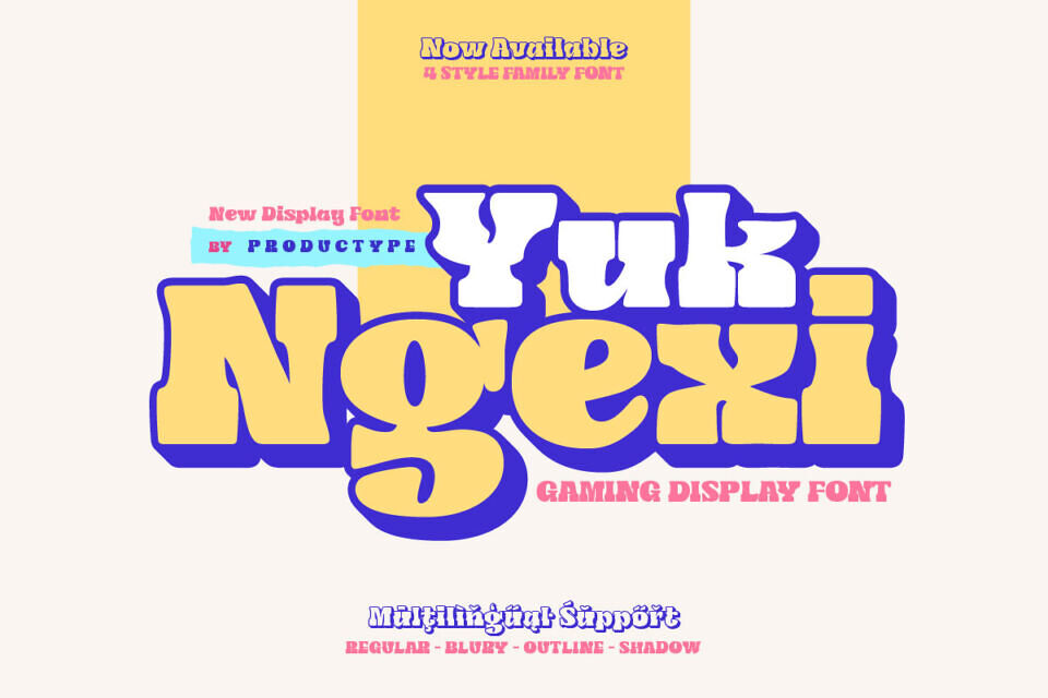Yuk Ngexi Font