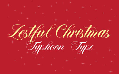 Zestful Christmas Font