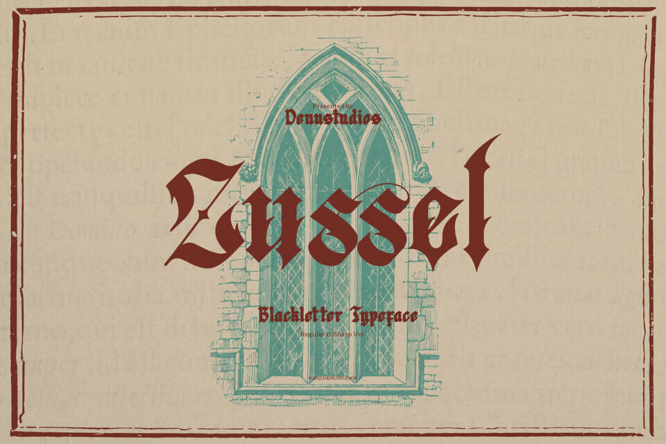 Zussel Font