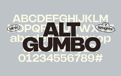 ALT Gumbo Font