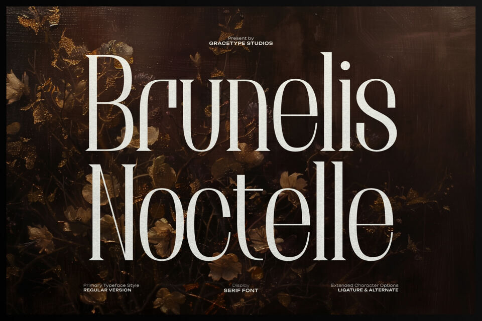 Brunelis Noctelle Font