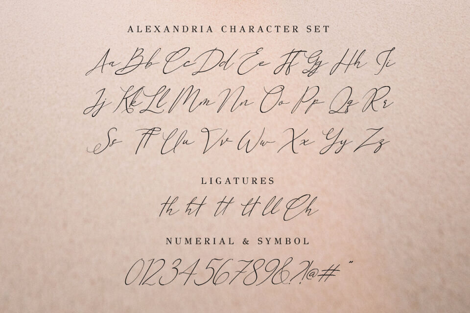 Alexandria Font