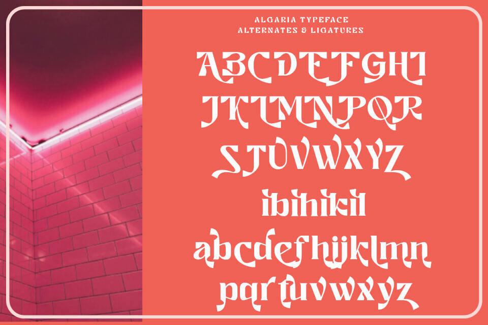 Algaria Font
