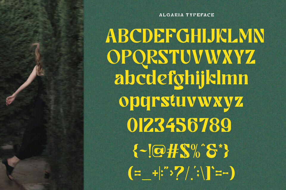 Algaria Font