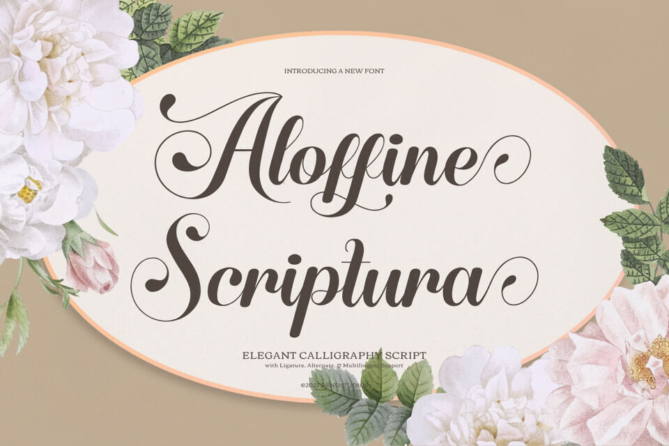 Aloffine Scriptura Font