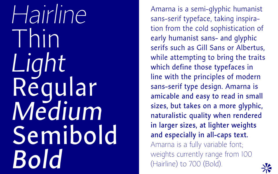 Amarna Typeface