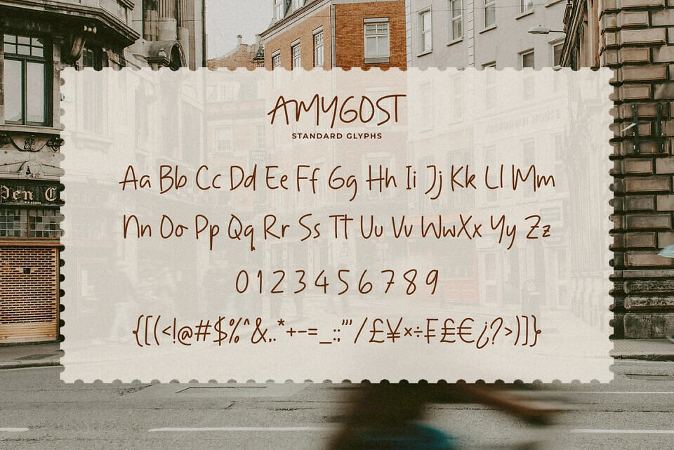 Amygost Font