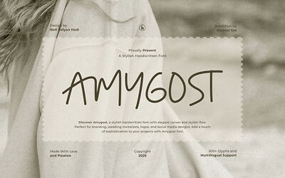 Amygost Font