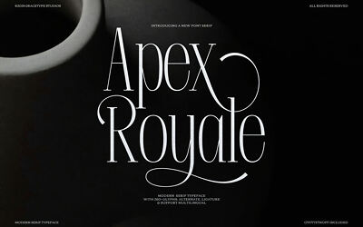 Apex Royale Font