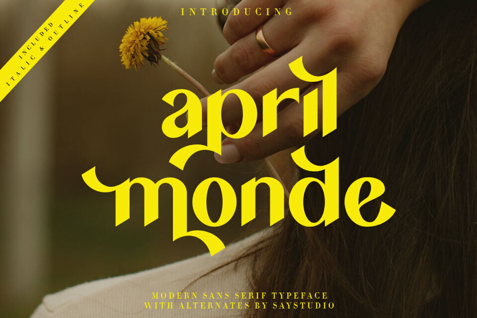 April Monde Font