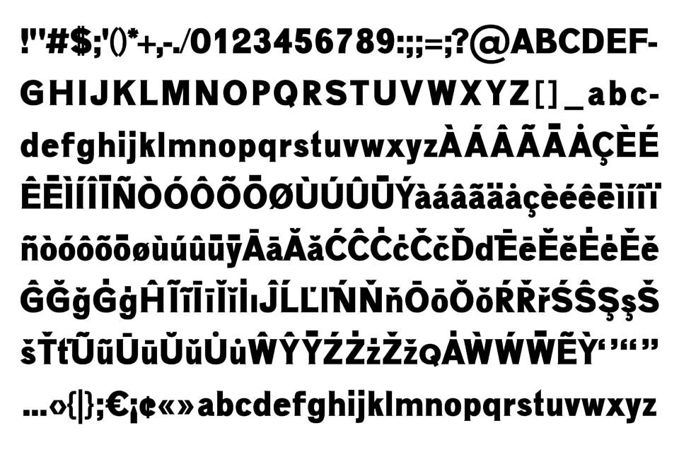 Arena Font