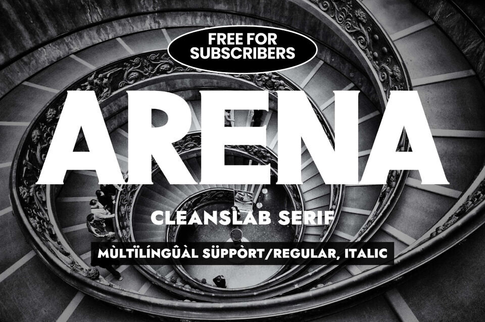 Arena Font