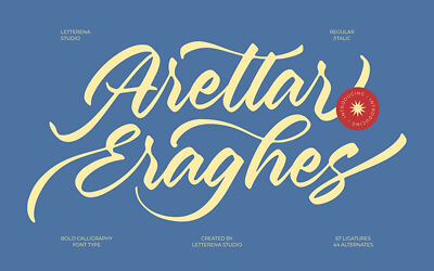 Aretlar Eraghes Font