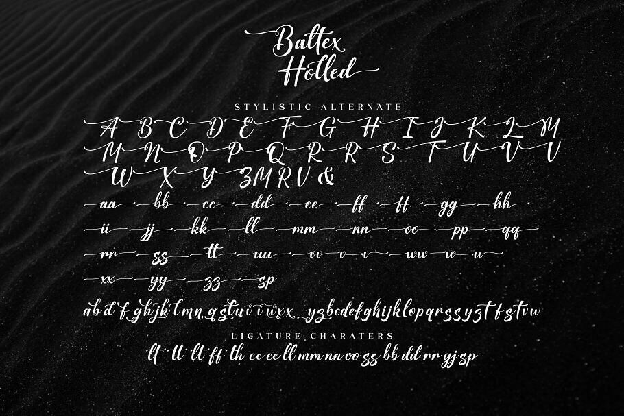 Baltex Holled Font