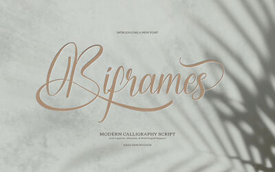 Biframes Font