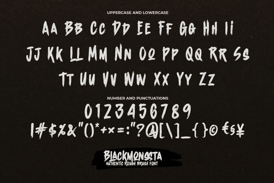 Blackmonssta Font