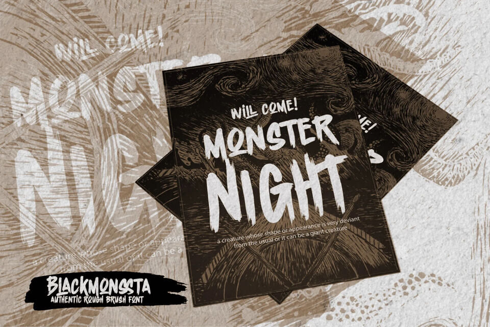 Blackmonssta Font