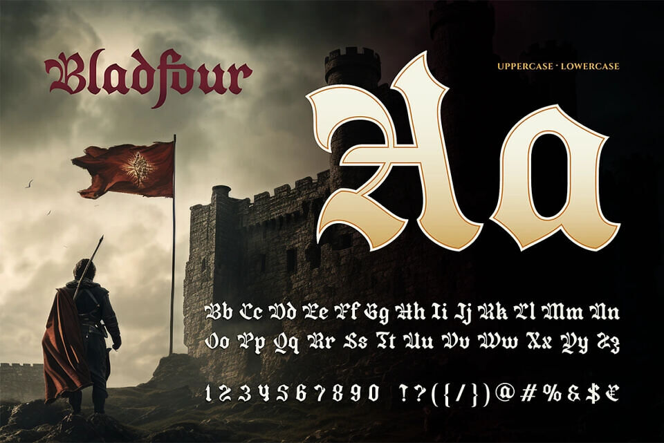 Bladfour Font