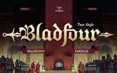 Bladfour Font