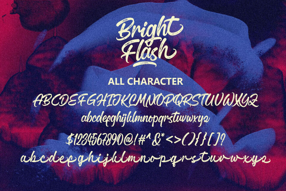 Bright Flash Font