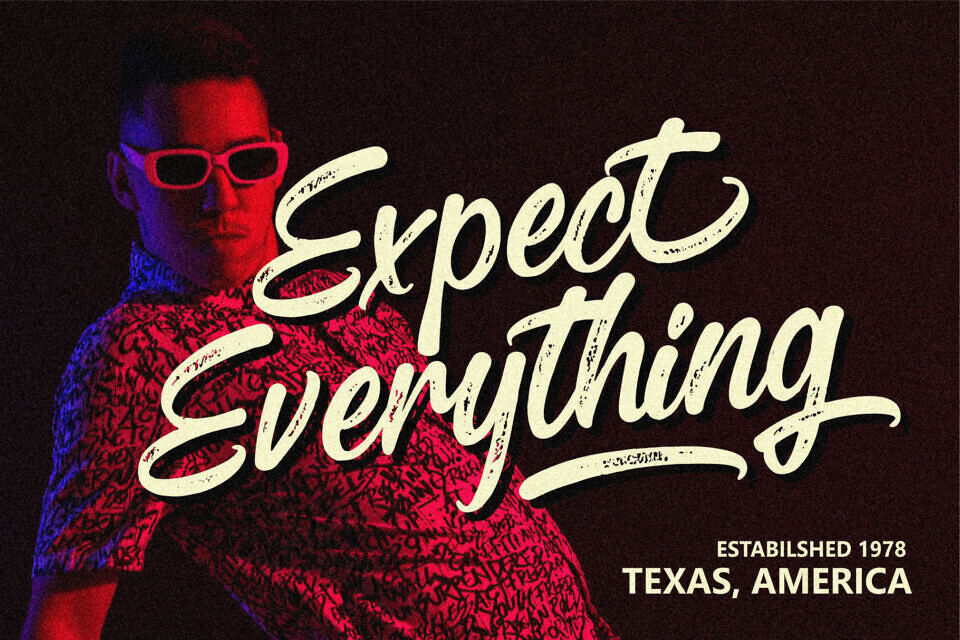 Bright Flash Font