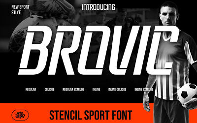 Brovic Font