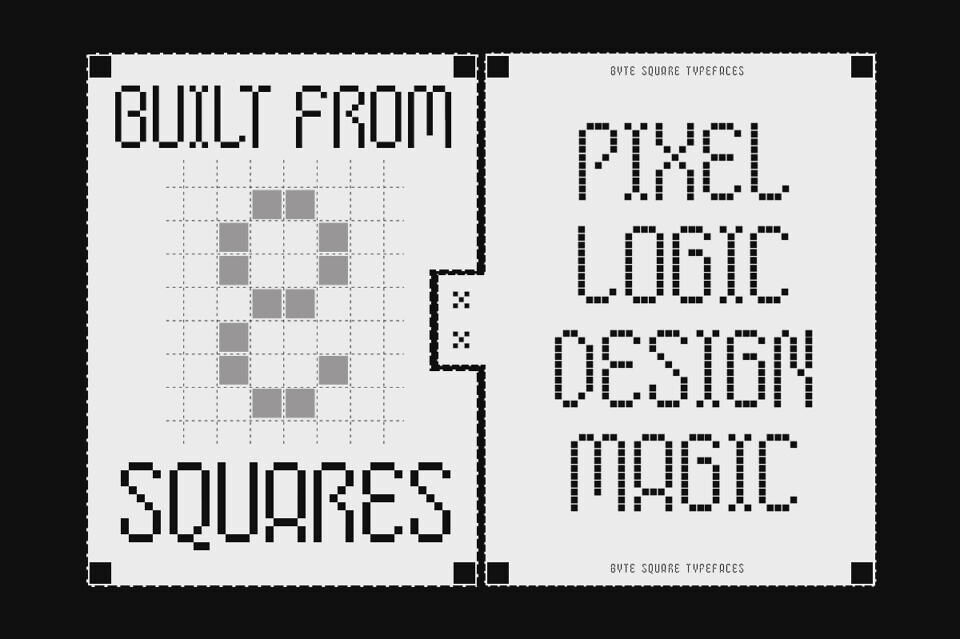 Byte Square Font