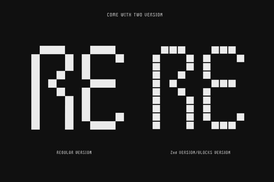 Byte Square Font