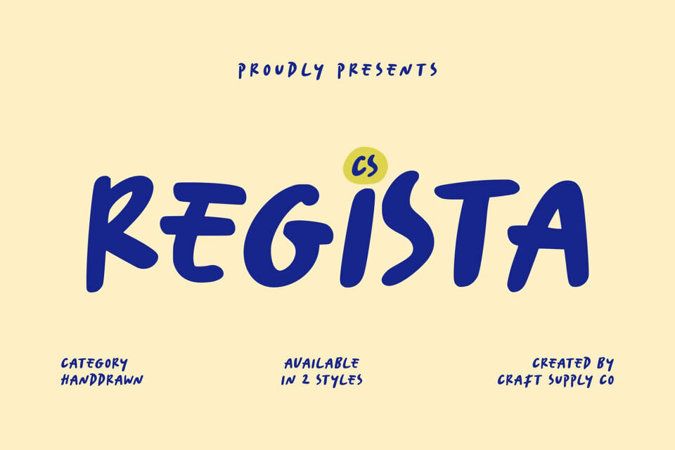 CS Regista Font