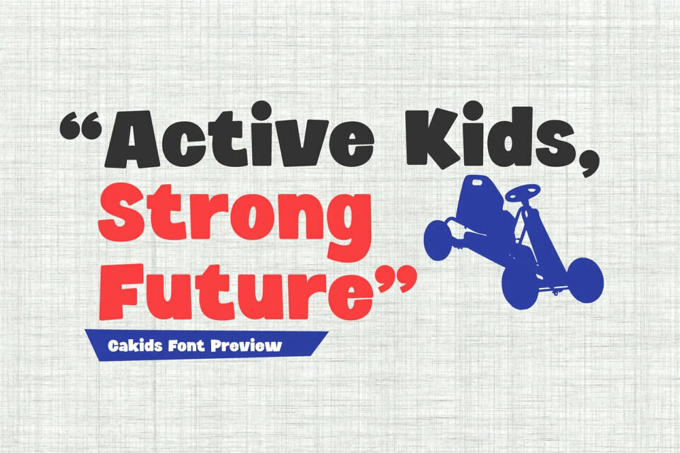 Cakids Font