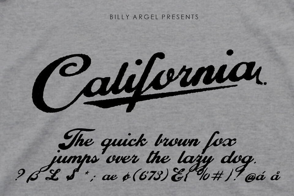 California Font
