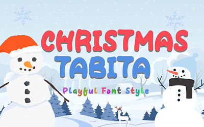 Christmas Tabita Font