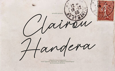 Clairou Handera Font