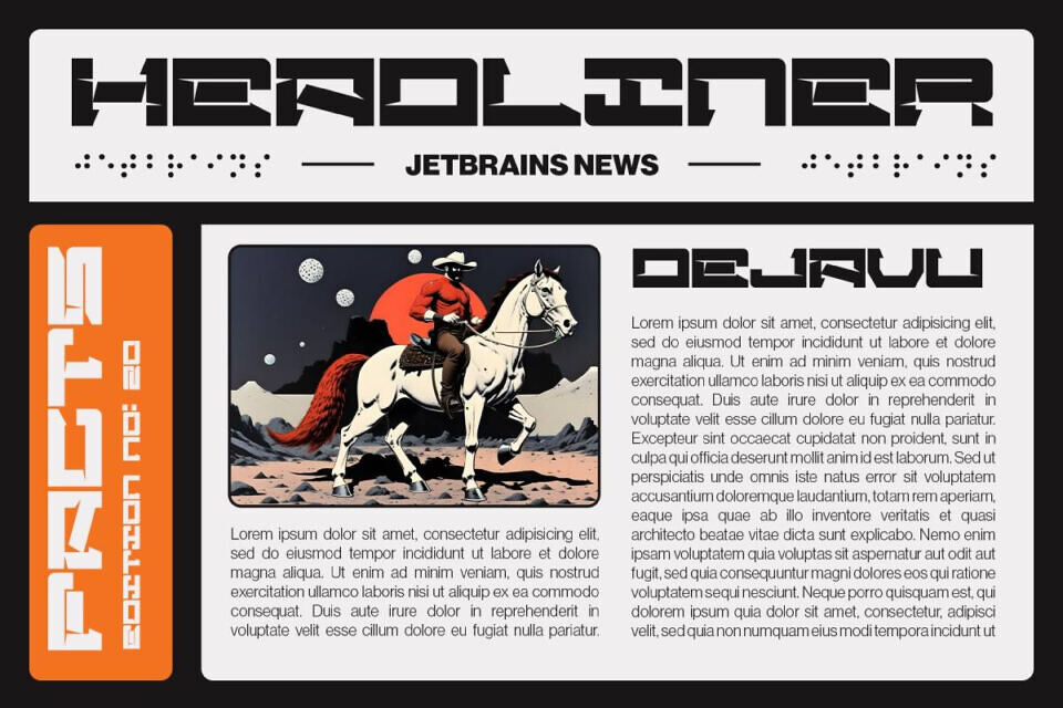 Coret Font