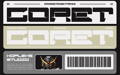 Coret Font