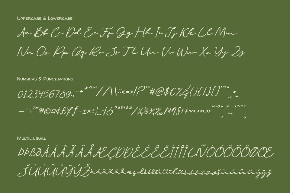 Cs Bonjour Font