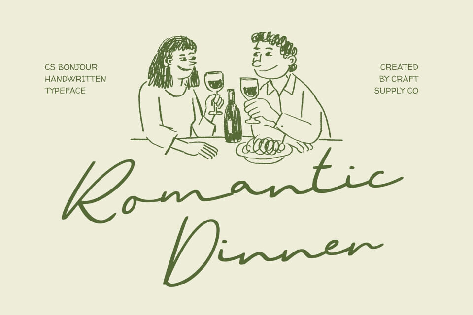 Cs Bonjour Font