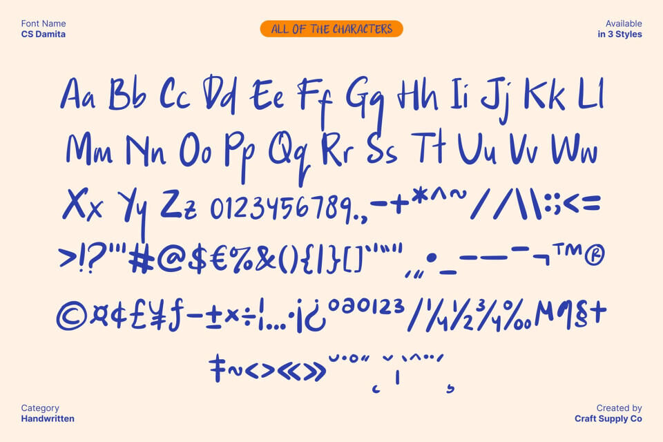 CS Damita Font